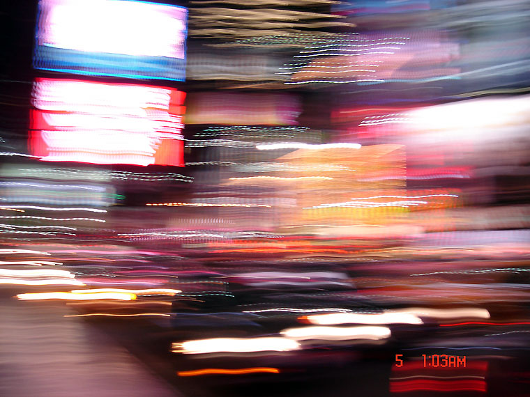 Broadway 5 1:03 AM, NYC 2005